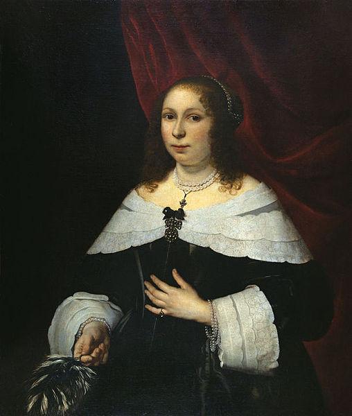 Bartholomeus van der Helst Lady in Black